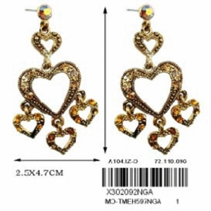 Jewelry Earring- X302092NGA